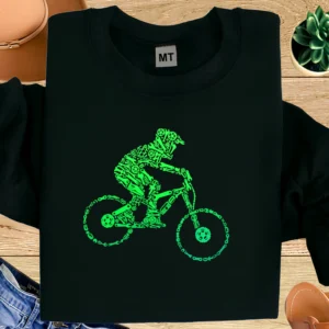 Cycling Tool Art T-Shirt | Bicycle Rider Graphic Tee for Cyclists