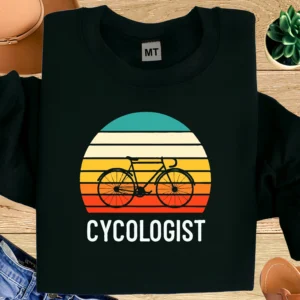 Cycologist Cycling T-Shirt Funny Bicycle Lover Graphic Tee