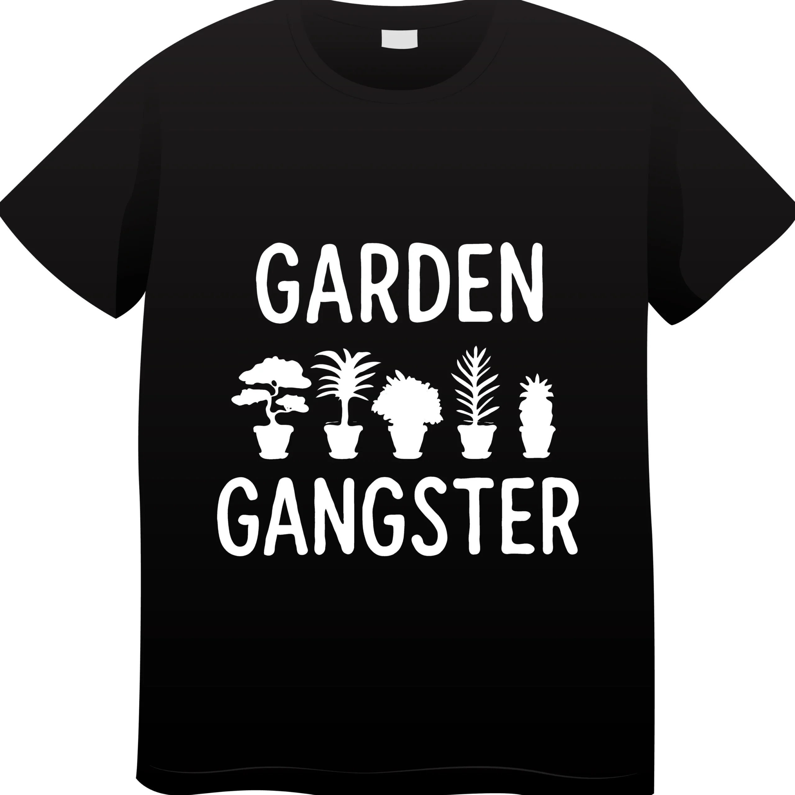 Garden Gangster T-Shirt | Funny Gardening Shirt for Plant Lovers - Image 4