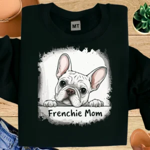 Frenchie Mom T-Shirt | Cute French Bulldog Mom Shirt