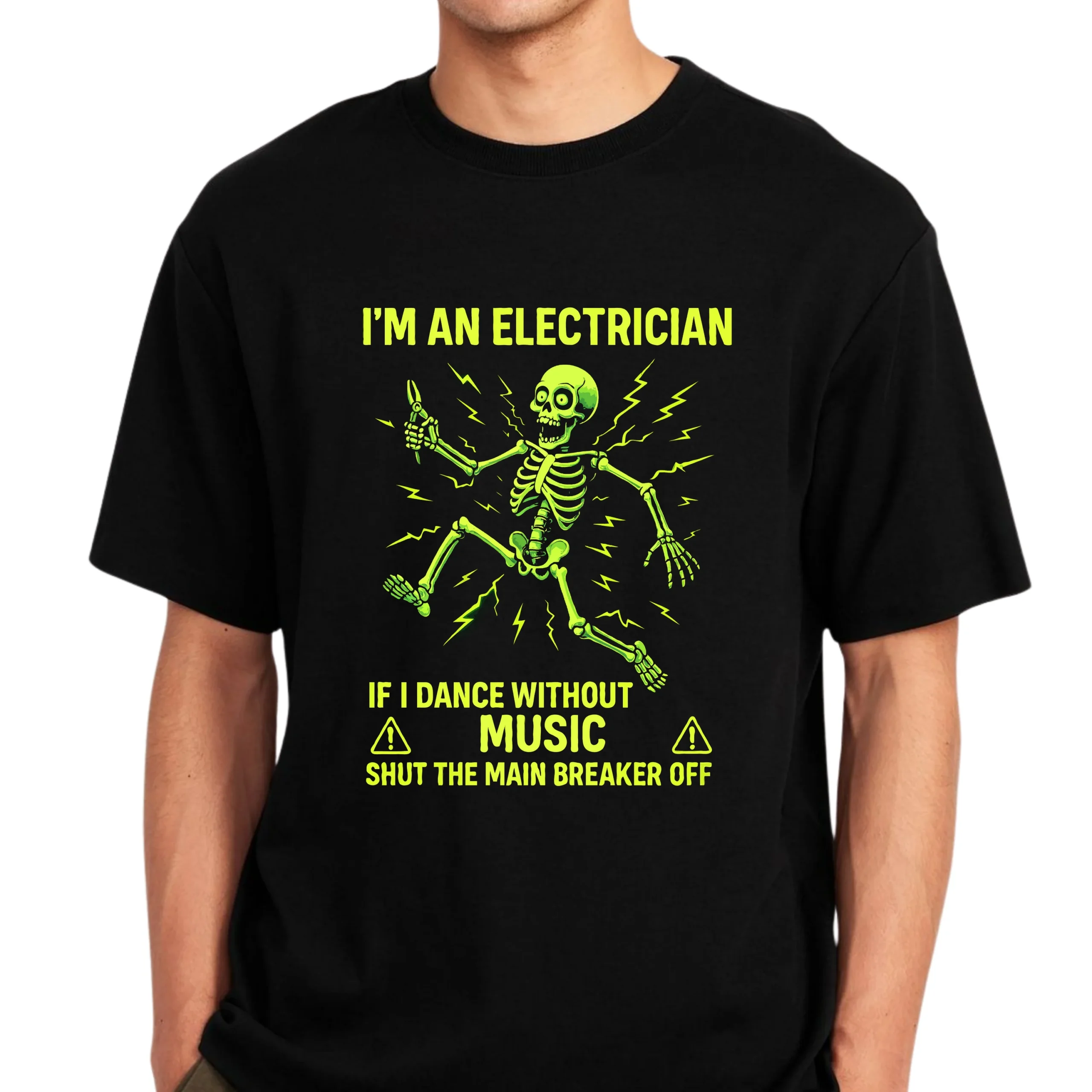 I’m an Electrician T-Shirt | Funny Electrician Humor Tee - Image 4